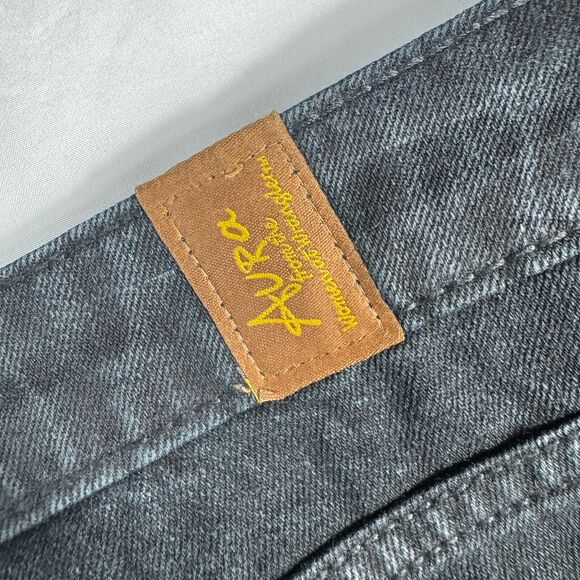 Wrangler Aura Jeans Womens Size 10R‎ Black Denim 32x30 Bootcut - Picture 6 of 9